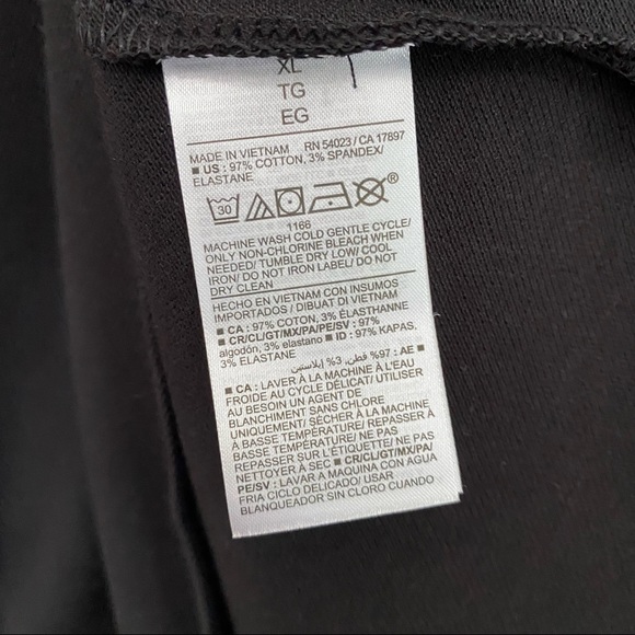 Old Navy Black Short Sleeve Uniform Style Polo XL - Picture 9 of 12